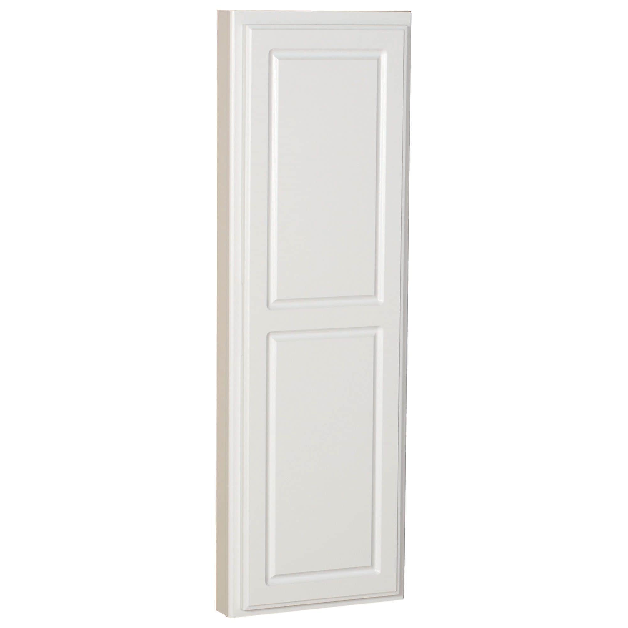 Household Essentials Stow Away In-Wall Ironing Board, White
