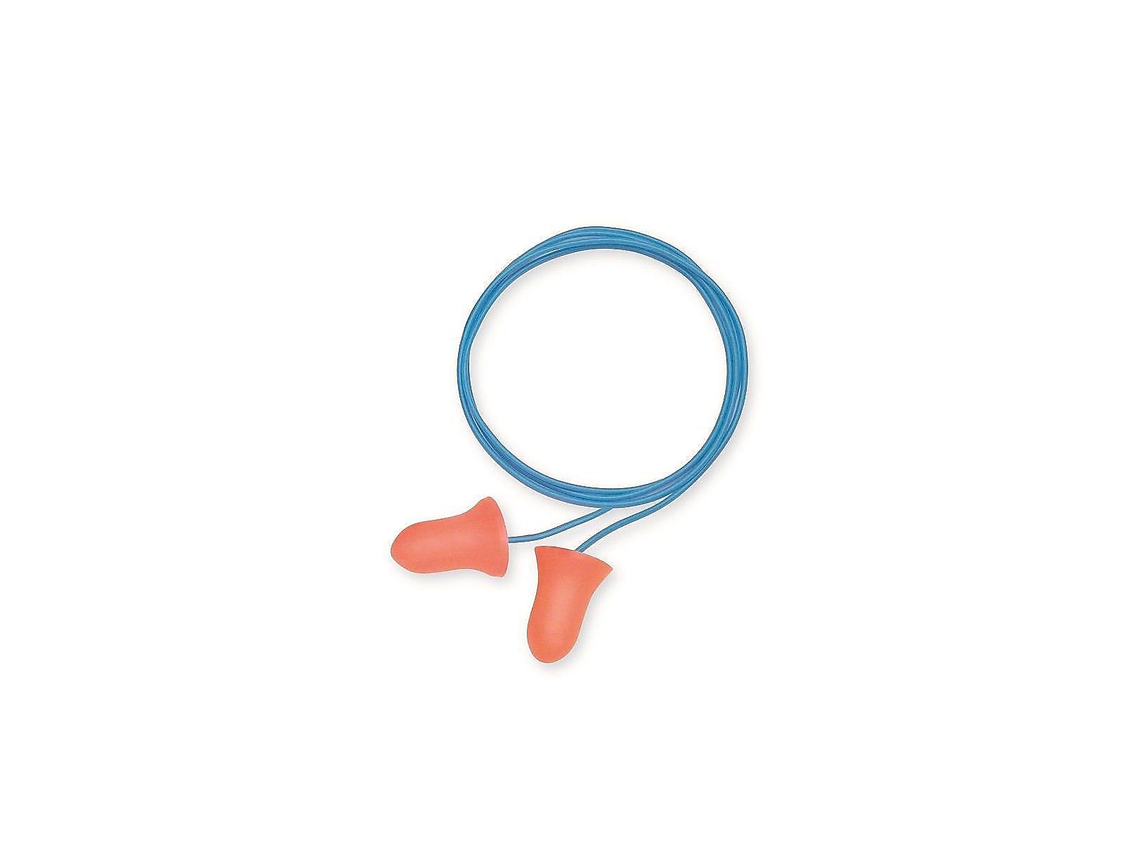 Howard Leight MAXIMUM Corded Earplugs, Coral, 100/Box
