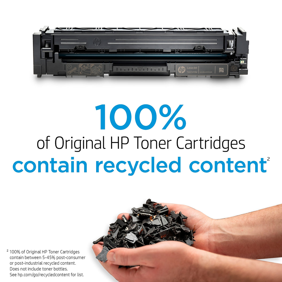 HP 201A Black/Cyan/Magenta/Yellow Standard Yield Toner Cartridge, 4/Pack