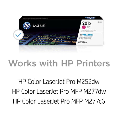 HP 201X Magenta High Yield Toner Cartridge