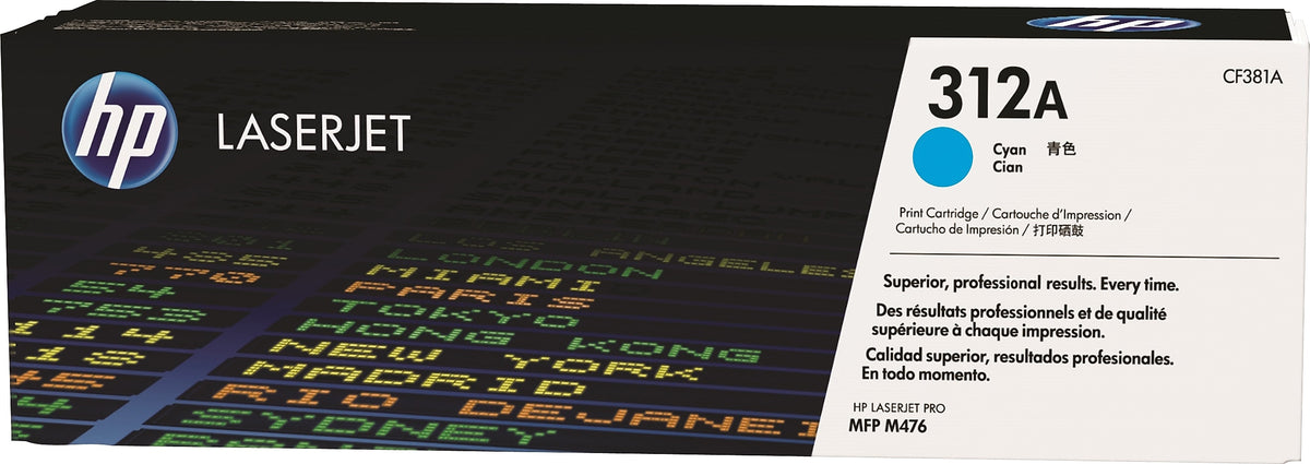 HP 312A Cyan Standard Yield Toner Cartridge