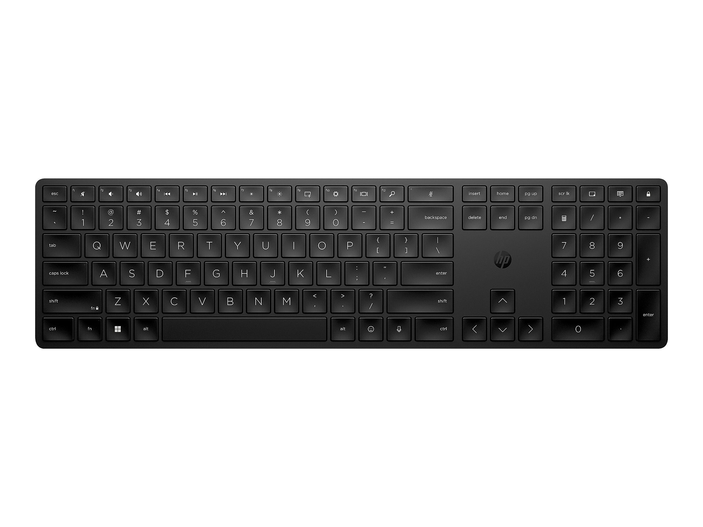 HP 450 Programmable Wireless Keyboard, Black