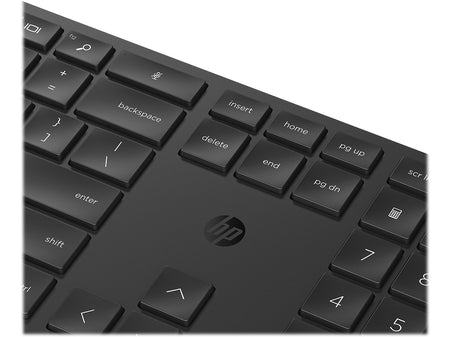 HP 650 Wireless Programmable Keyboard and Optical Mouse Combo, Black