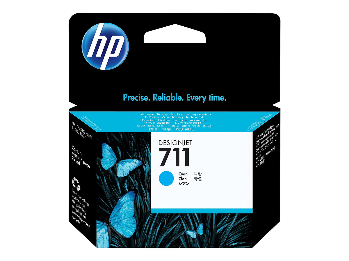 HP 711 Cyan Standard Yield Ink Cartridge