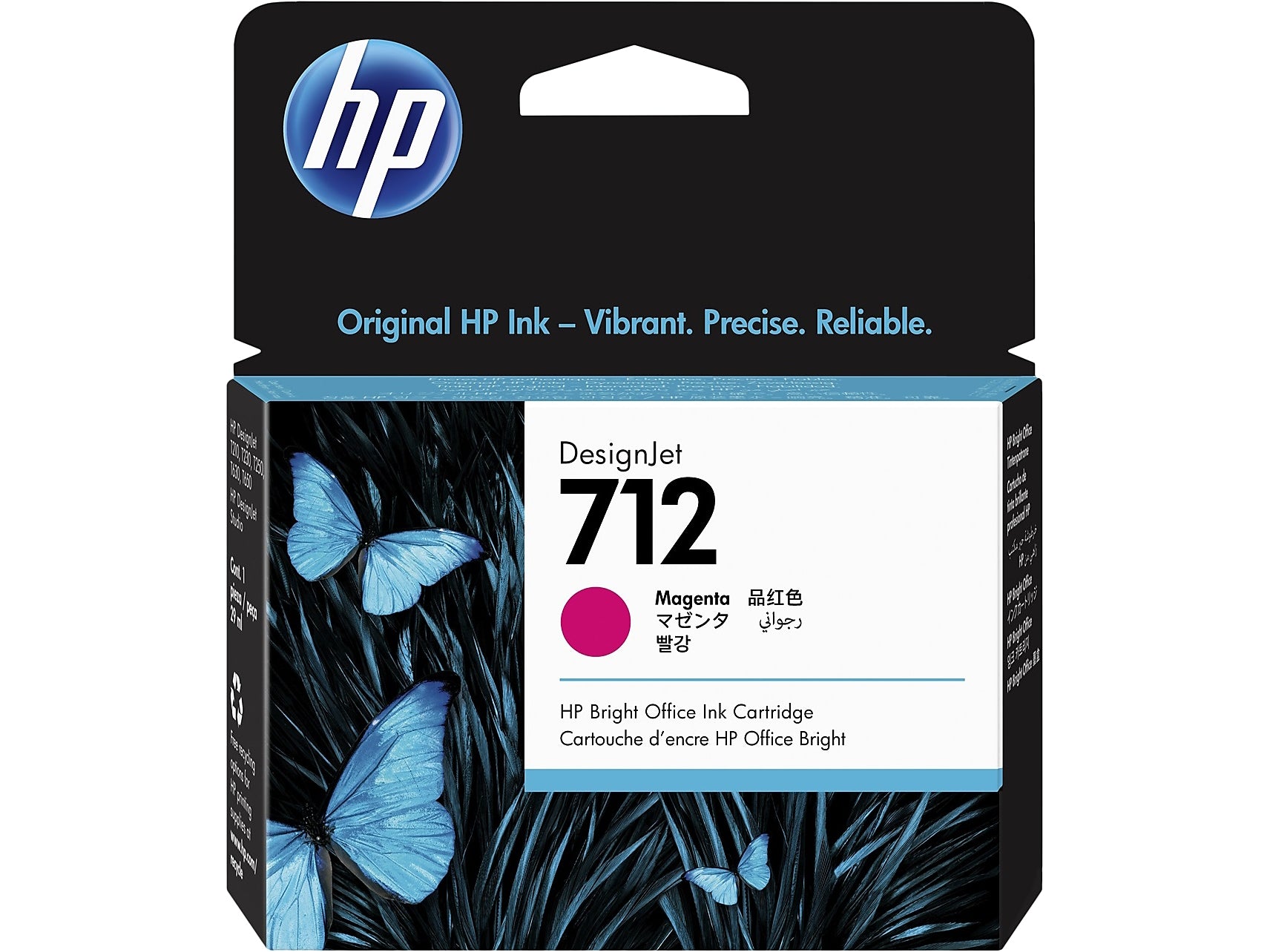 HP 712 Magenta Standard Yield Ink Cartridge