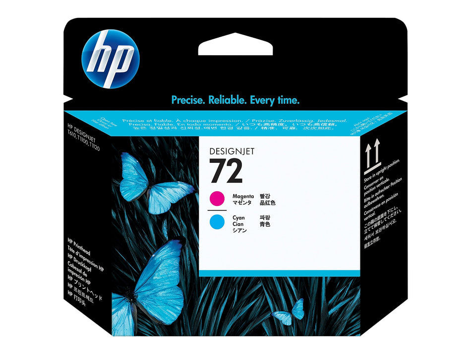 HP 72 Cyan/Magenta Printhead