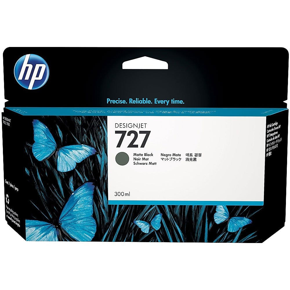 HP 727 Black Matte High Yield Ink Cartridge