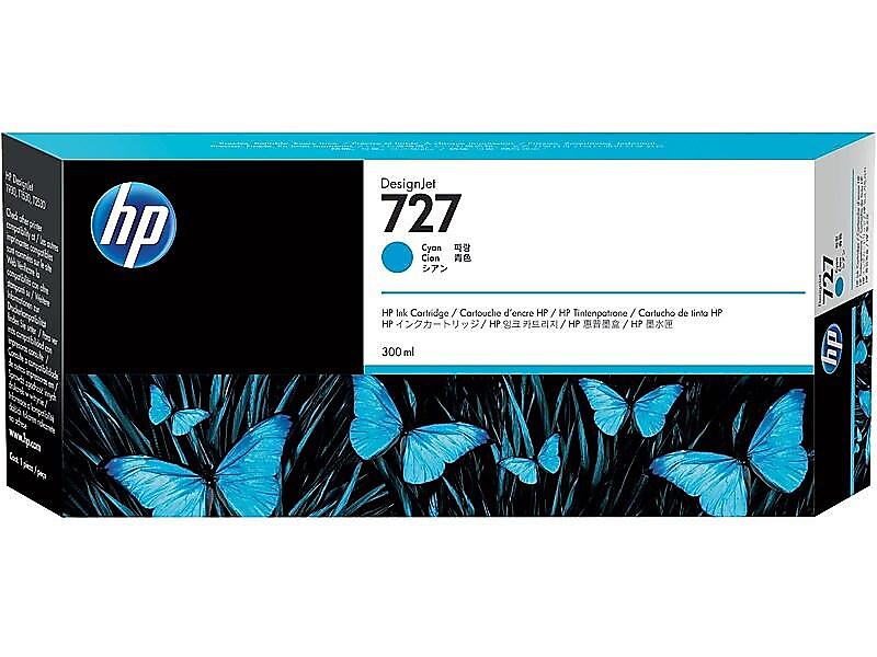 HP 727 Cyan High Yield Ink Cartridge