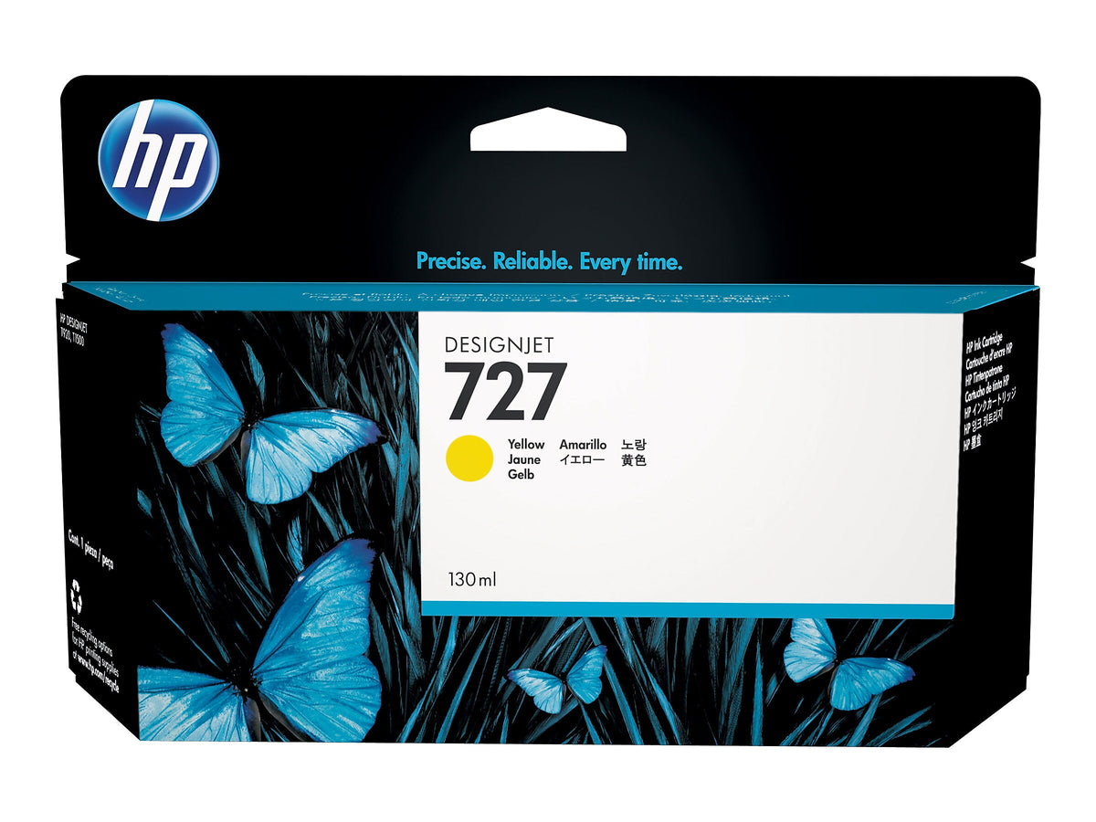 HP 727 Yellow Standard Yield Ink Cartridge