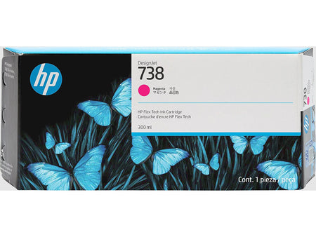 HP 738 Magenta Standard Yield Ink Cartridge