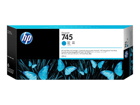 HP 745 Cyan Standard Yield Ink Cartridge