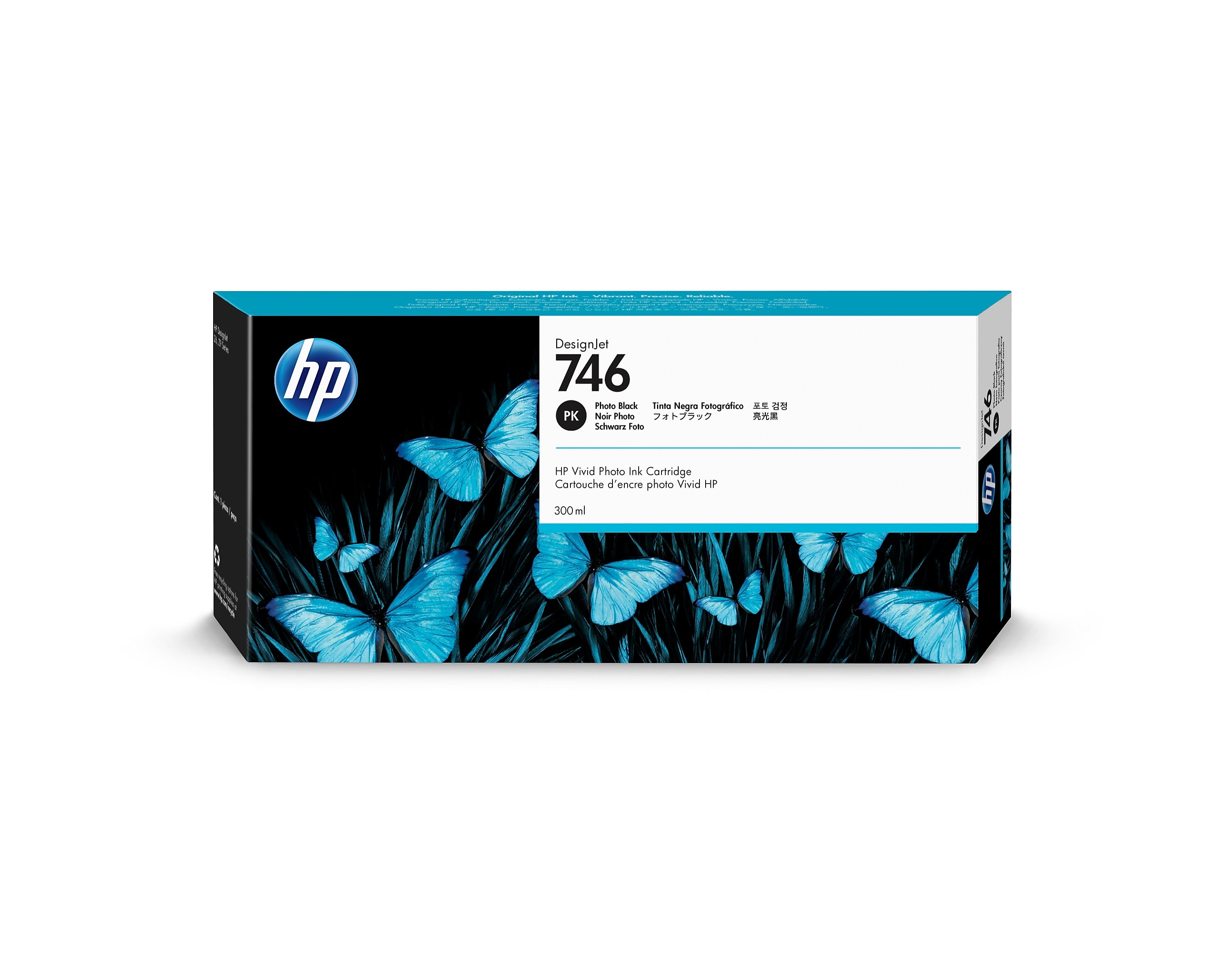 HP 746 Photo Black Standard Yield Ink Cartridge