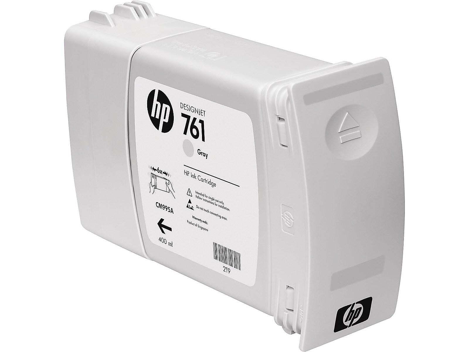 HP 761 Gray Standard Yield Ink Cartridge