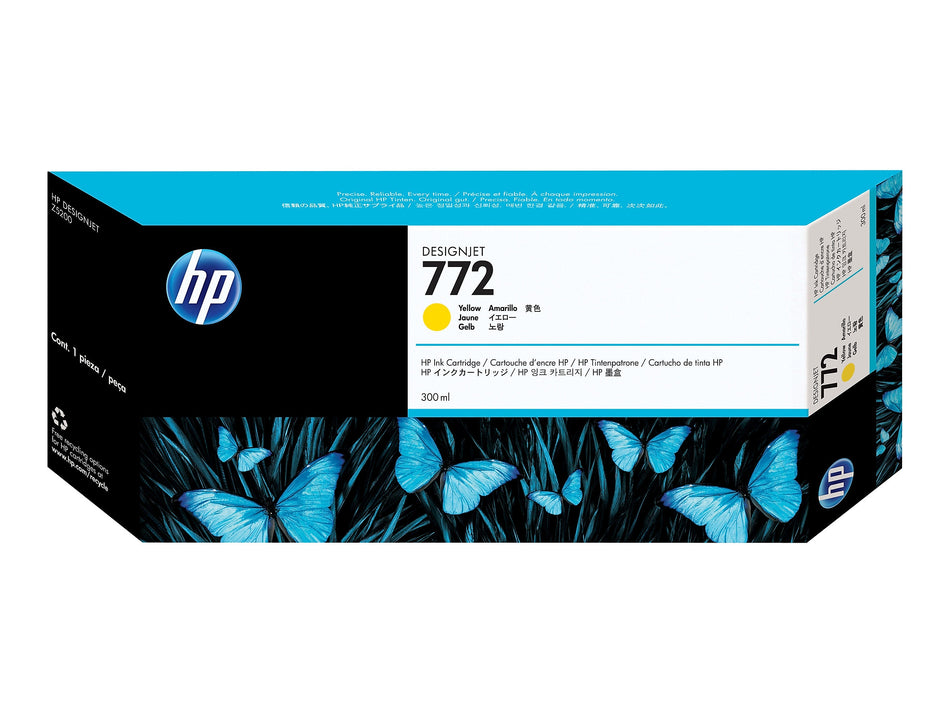 HP 772 Yellow Standard Yield Ink Cartridge