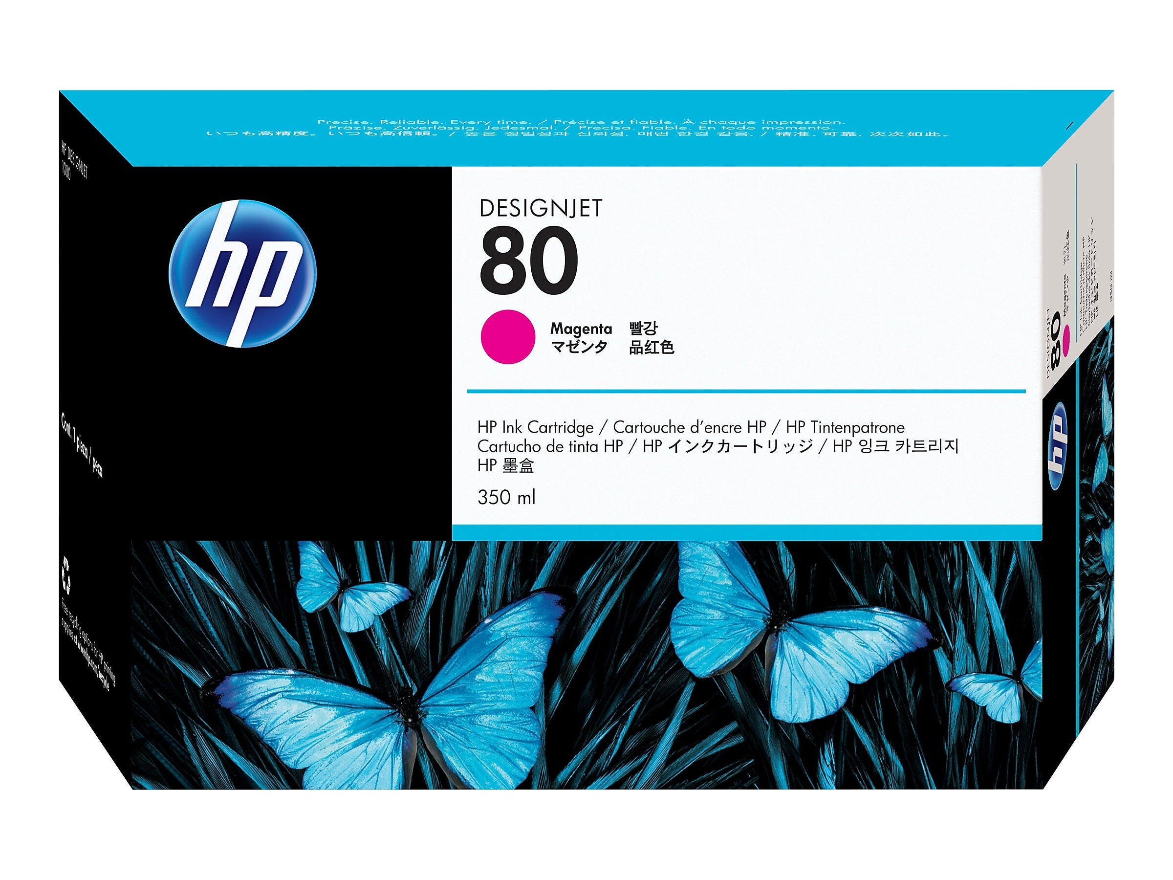 HP 80 Magenta Standard Yield Ink Cartridge