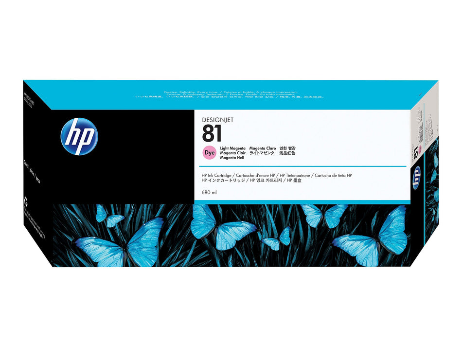 HP 81 Light Magenta Standard Yield Ink Cartridge