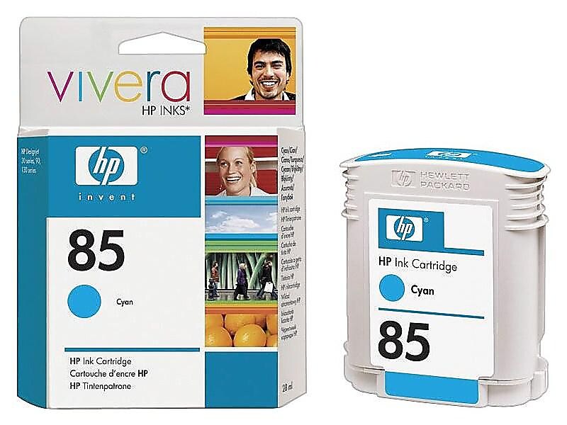 HP 85 Cyan Standard Yield Ink Cartridge