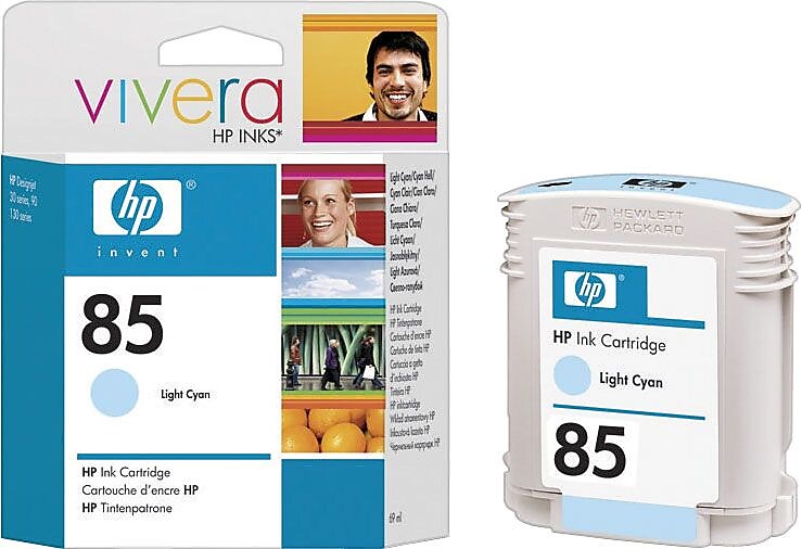 HP 85 Light Cyan Standard Yield Ink Cartridge