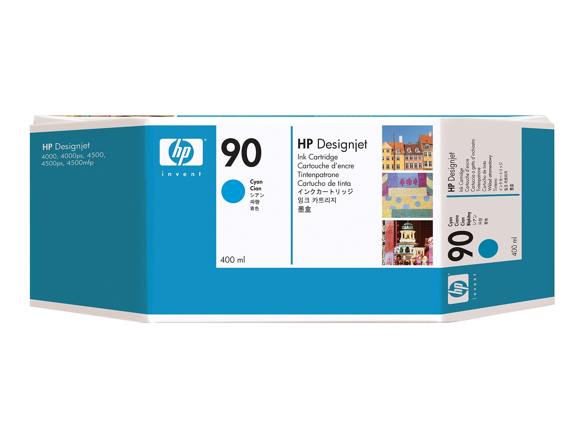 HP 90 Cyan Standard Yield Ink Cartridge