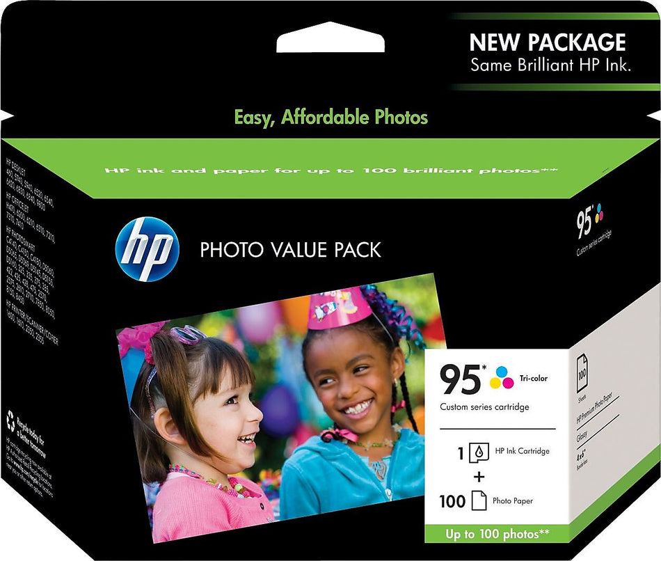 HP 95 Tri-Color Standard Yield Ink Cartridge