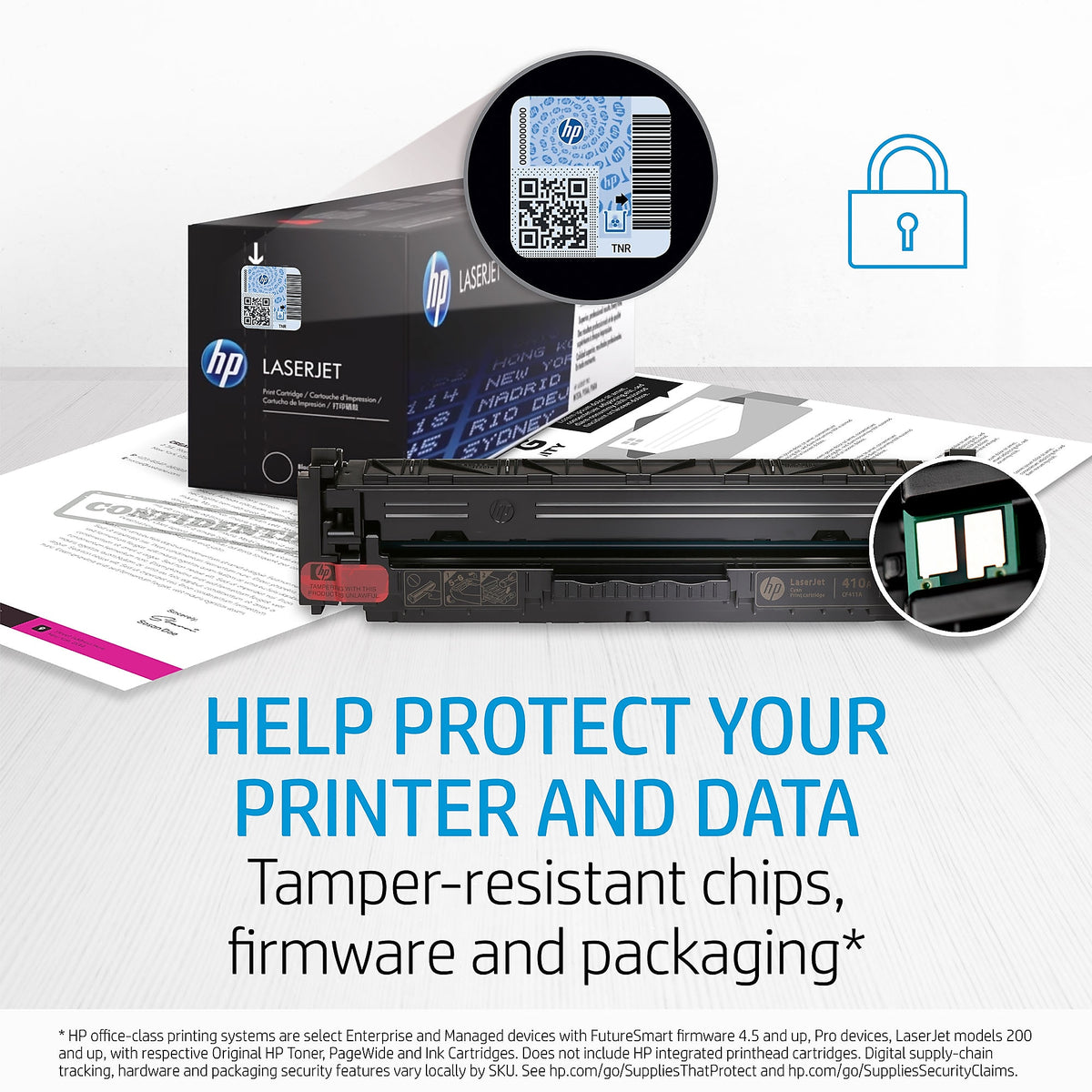 HP C406S Cyan Toner Cartridge for Samsung CLT-C406S , Samsung-branded printer supplies are now HP-branded