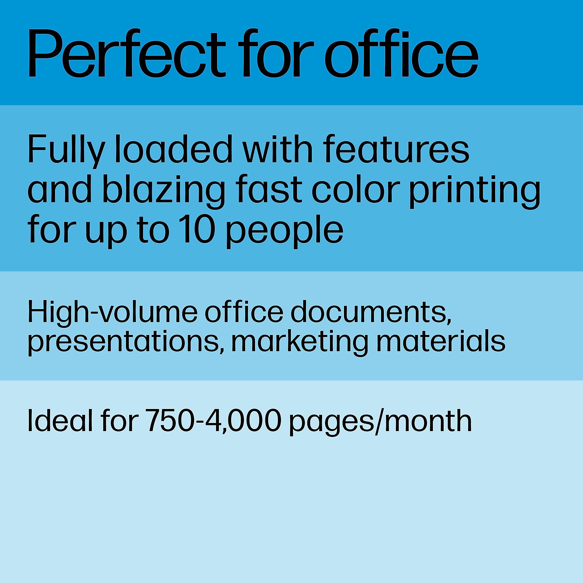 HP Color LaserJet Pro MFP 4301fdw Wireless All-in-One Printer, Scan, Copy, Fax, Mobile Print, Best for Small Teams