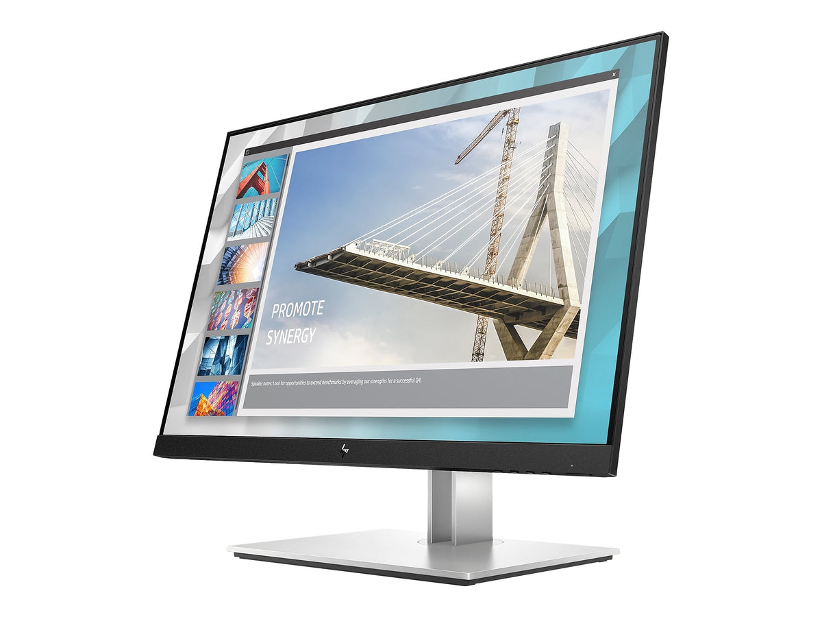 HP E24i G4 24" LED Monitor, Black