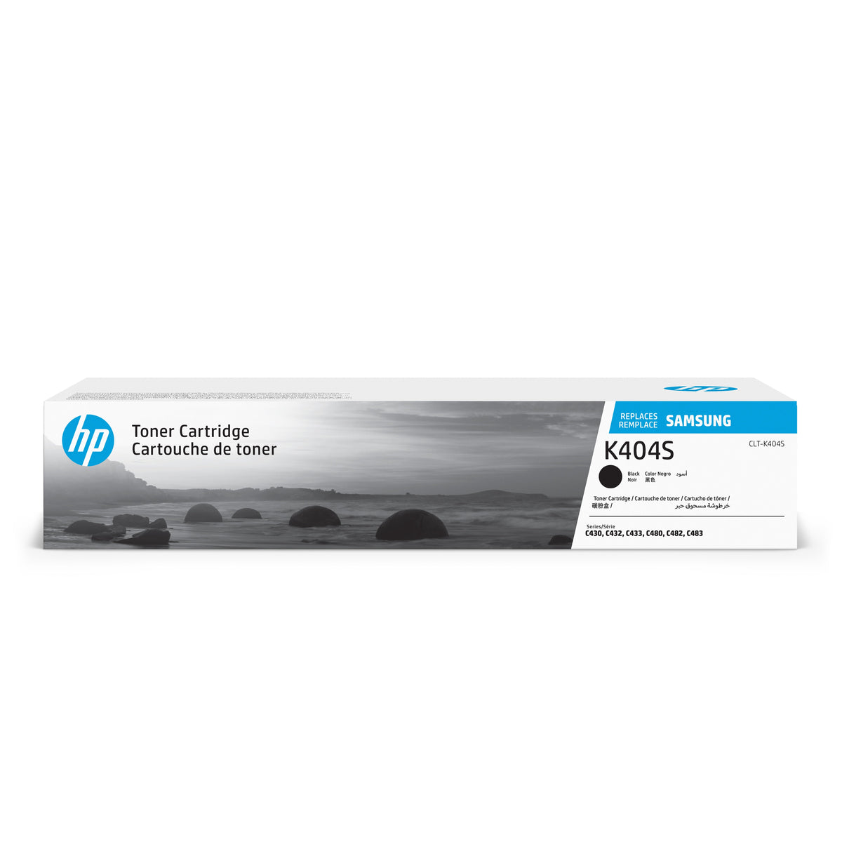 HP K404S Black Toner Cartridge for Samsung CLT-K404S , Samsung-branded printer supplies are now HP-branded