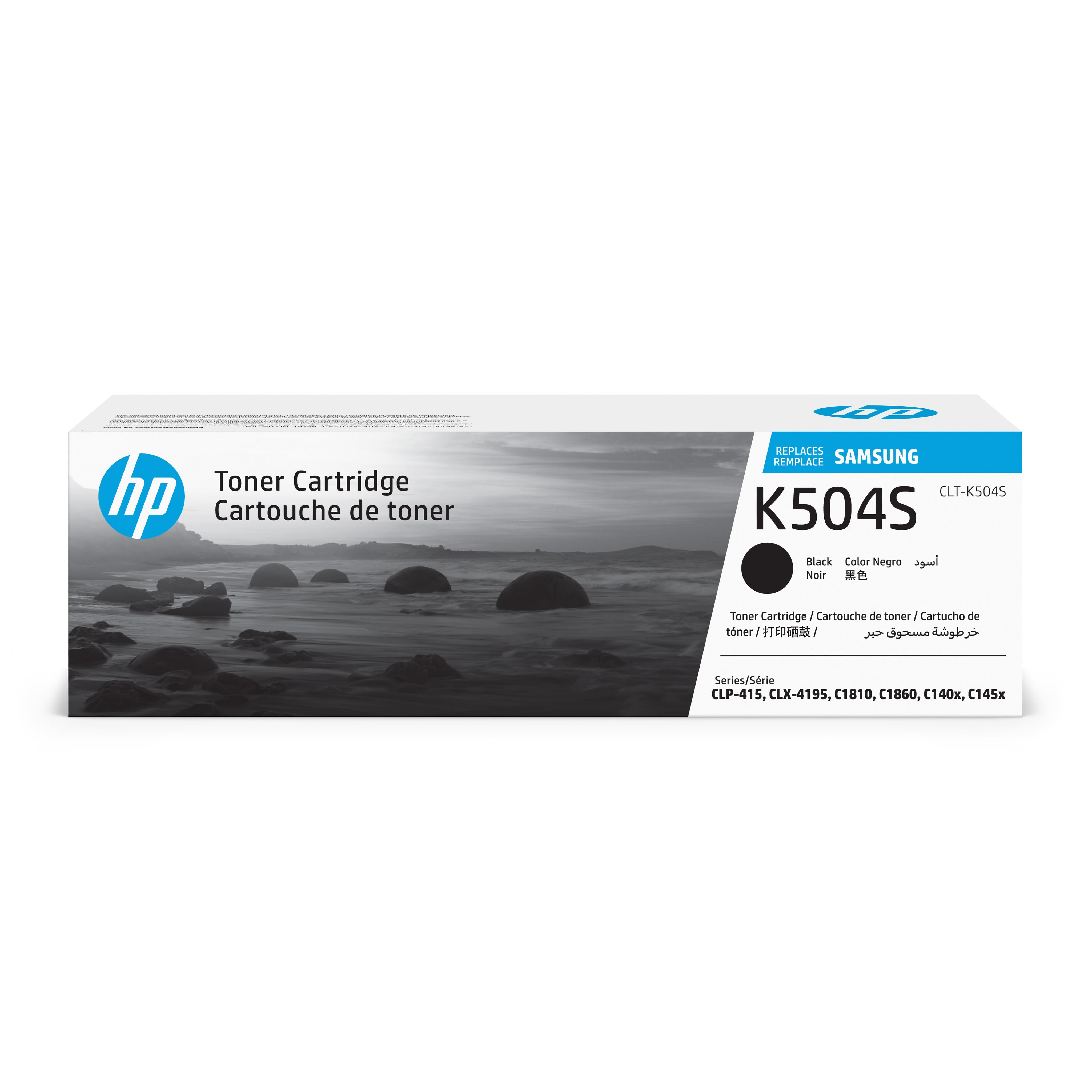 HP K504S Black Toner Cartridge for Samsung CLT-K504S , Samsung-branded printer supplies are now HP-branded