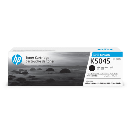 HP K504S Black Toner Cartridge for Samsung CLT-K504S , Samsung-branded printer supplies are now HP-branded