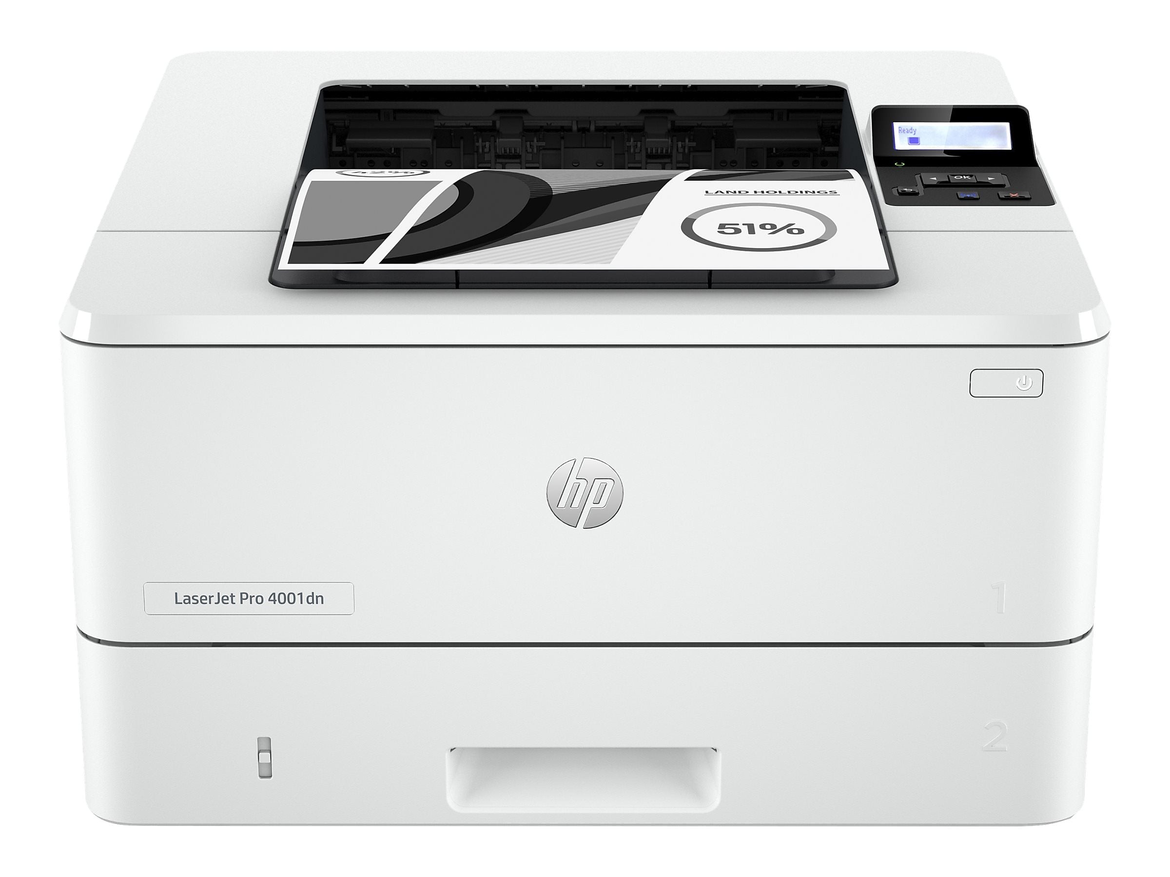 HP LaserJet Pro 4001dn Laser Printer, Easy Setup, Mobile Print, Advanced Security, Best for Office, Ethernet Only