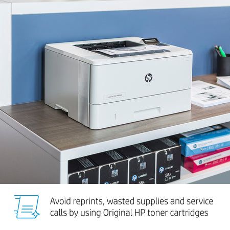 HP LaserJet Pro M404dn Network Monochrome Laser Printer with Duplexing