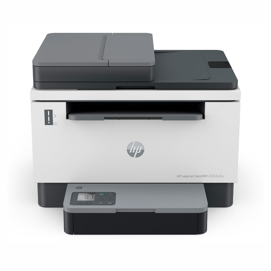 HP LaserJet Tank MFP 2604sdw Wireless Black & White Refillable Laser Printer Prefilled with Up to 2 Years of Toner