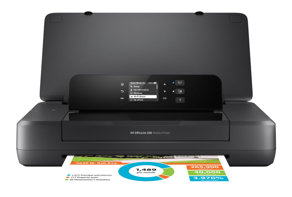 HP OfficeJet 200 Portable Printer with Wireless and Mobile Printing