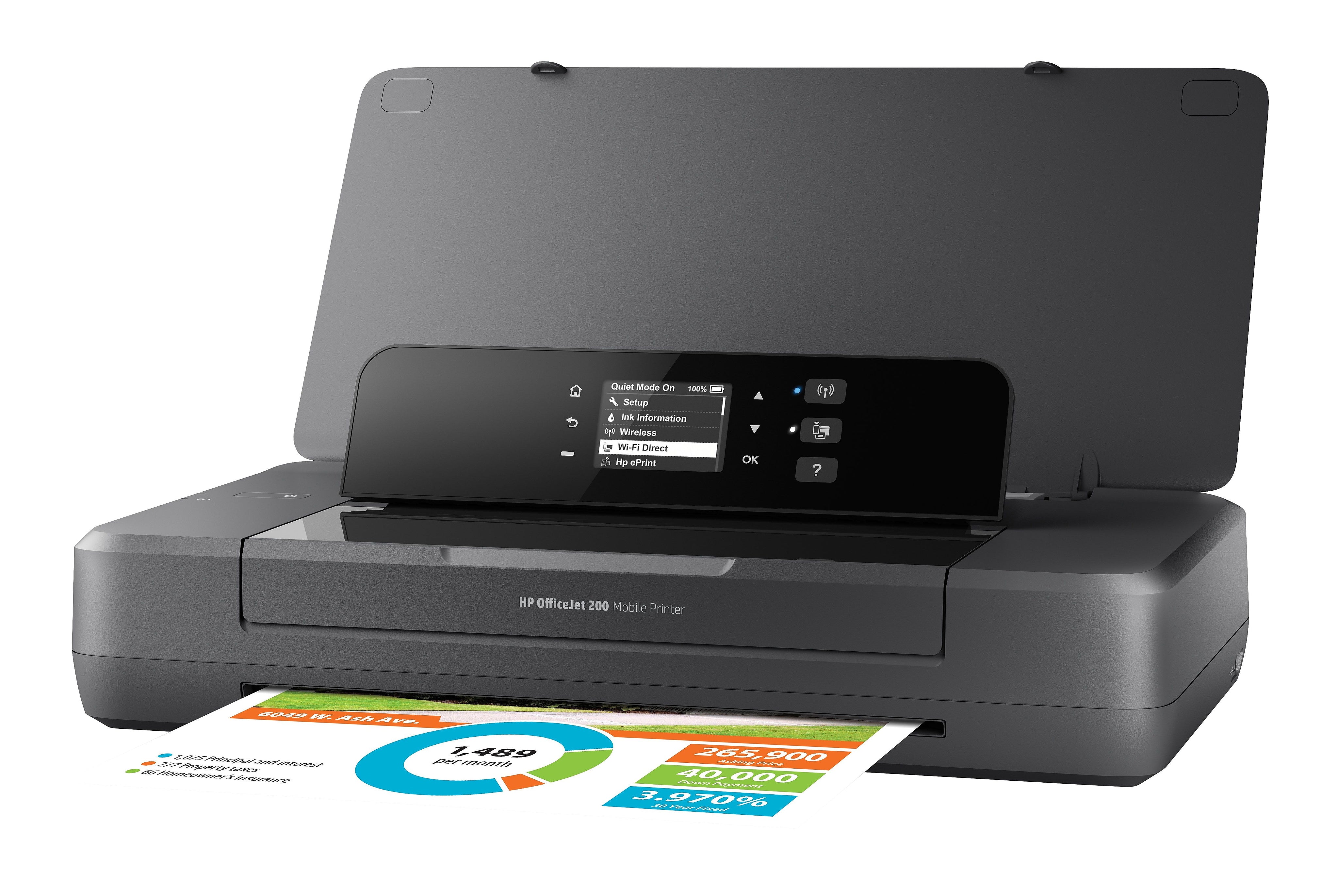 HP OfficeJet 200 Portable Printer with Wireless and Mobile Printing