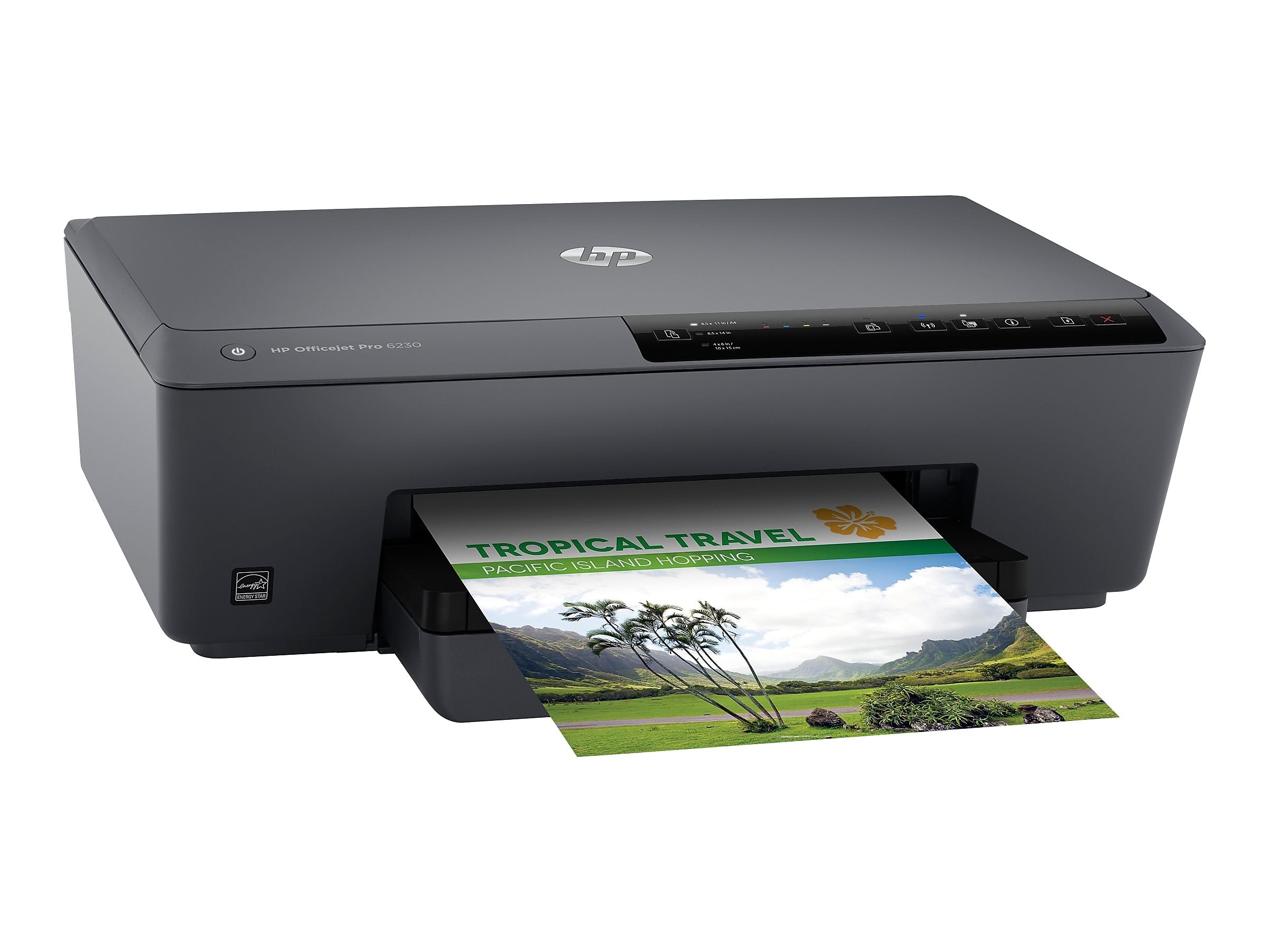 HP OfficeJet Pro 6230 Wireless Color Borderless Inkjet Printer