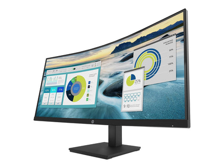 HP P34hc G4 34" Curved 60 Hz LED Monitor, Black