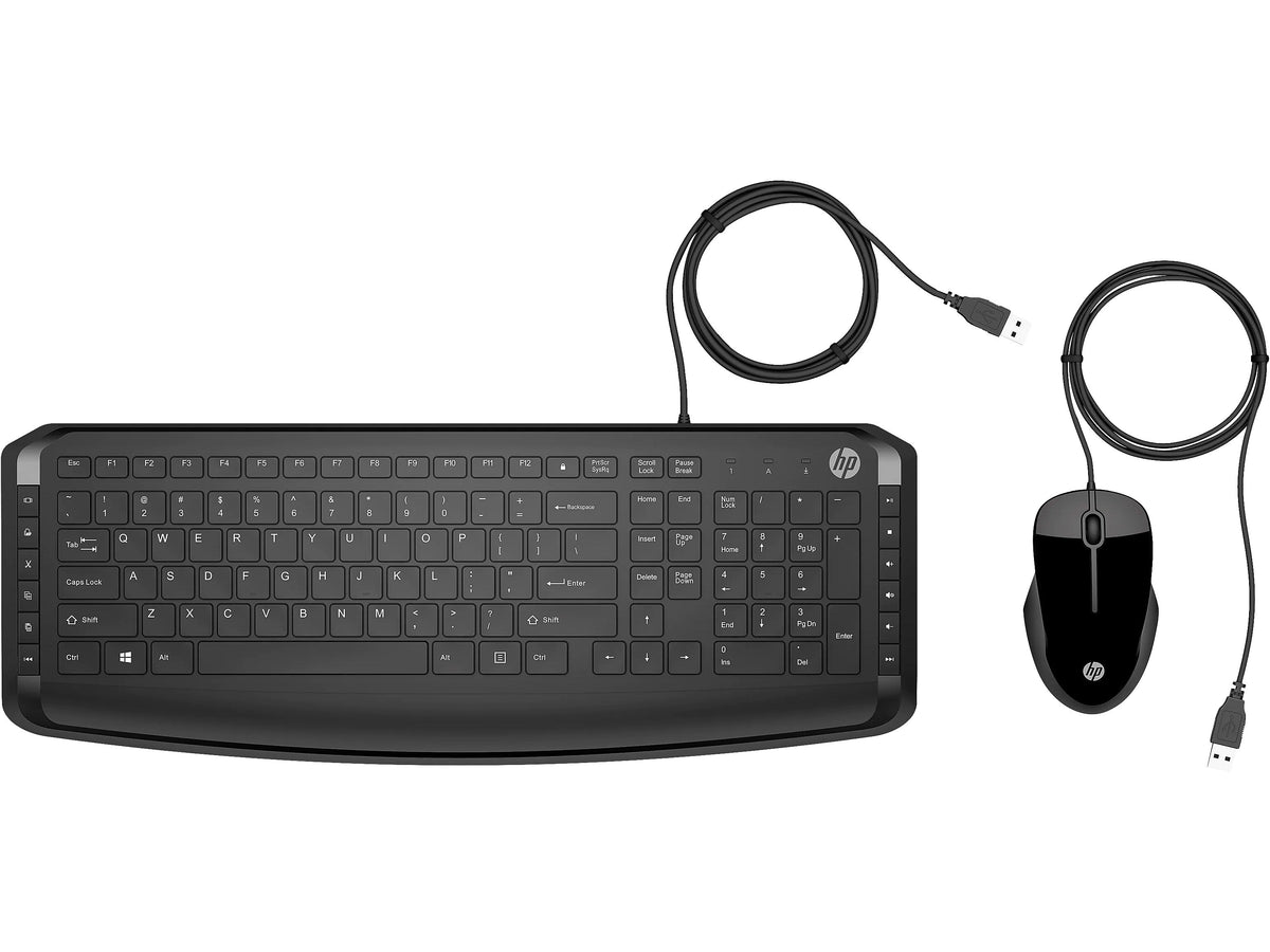 HP Pavilion 200 Keyboard and Optical Mouse Combo, Black