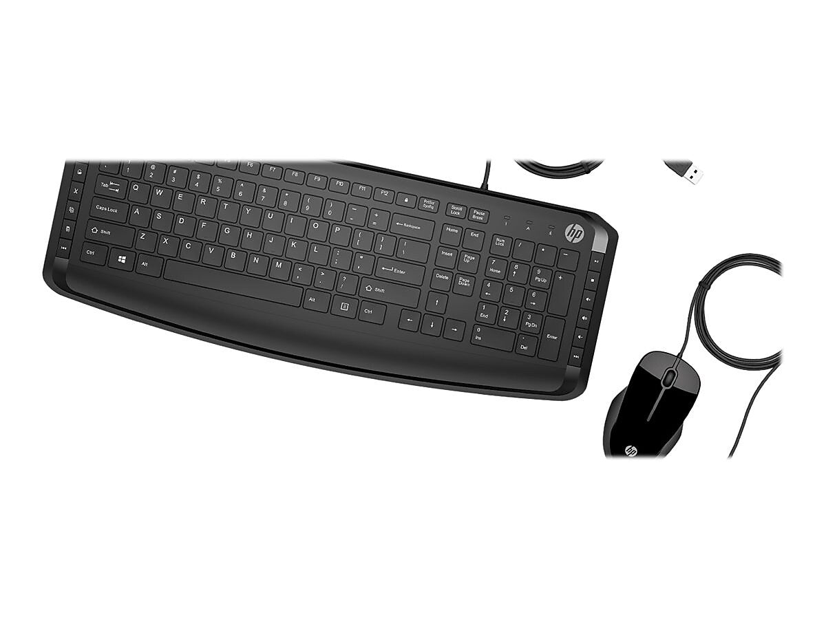 HP Pavilion 200 Keyboard and Optical Mouse Combo, Black