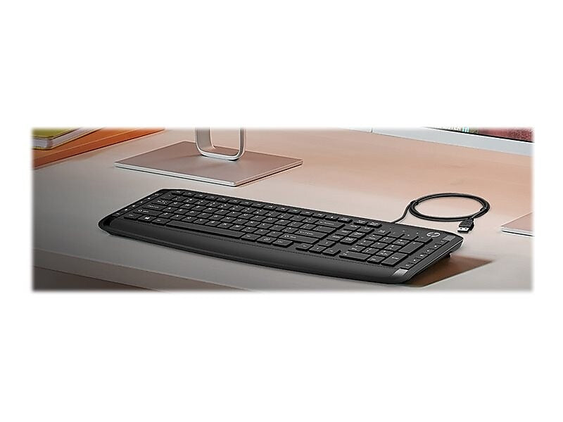 HP Pavilion 200 Keyboard and Optical Mouse Combo, Black