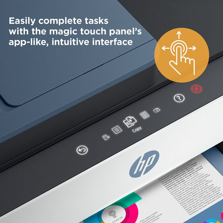 HP Smart Tank 7602 Inkjet Printer, All-in-One Supertank, Print/Copy/Scan/Fax