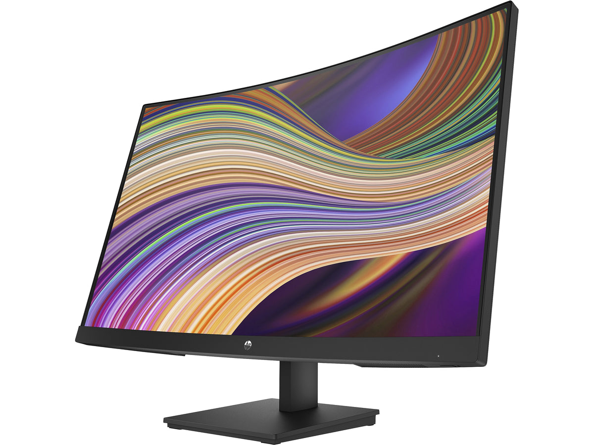 HP V27c G5 27" Curved LCD Monitor, Black