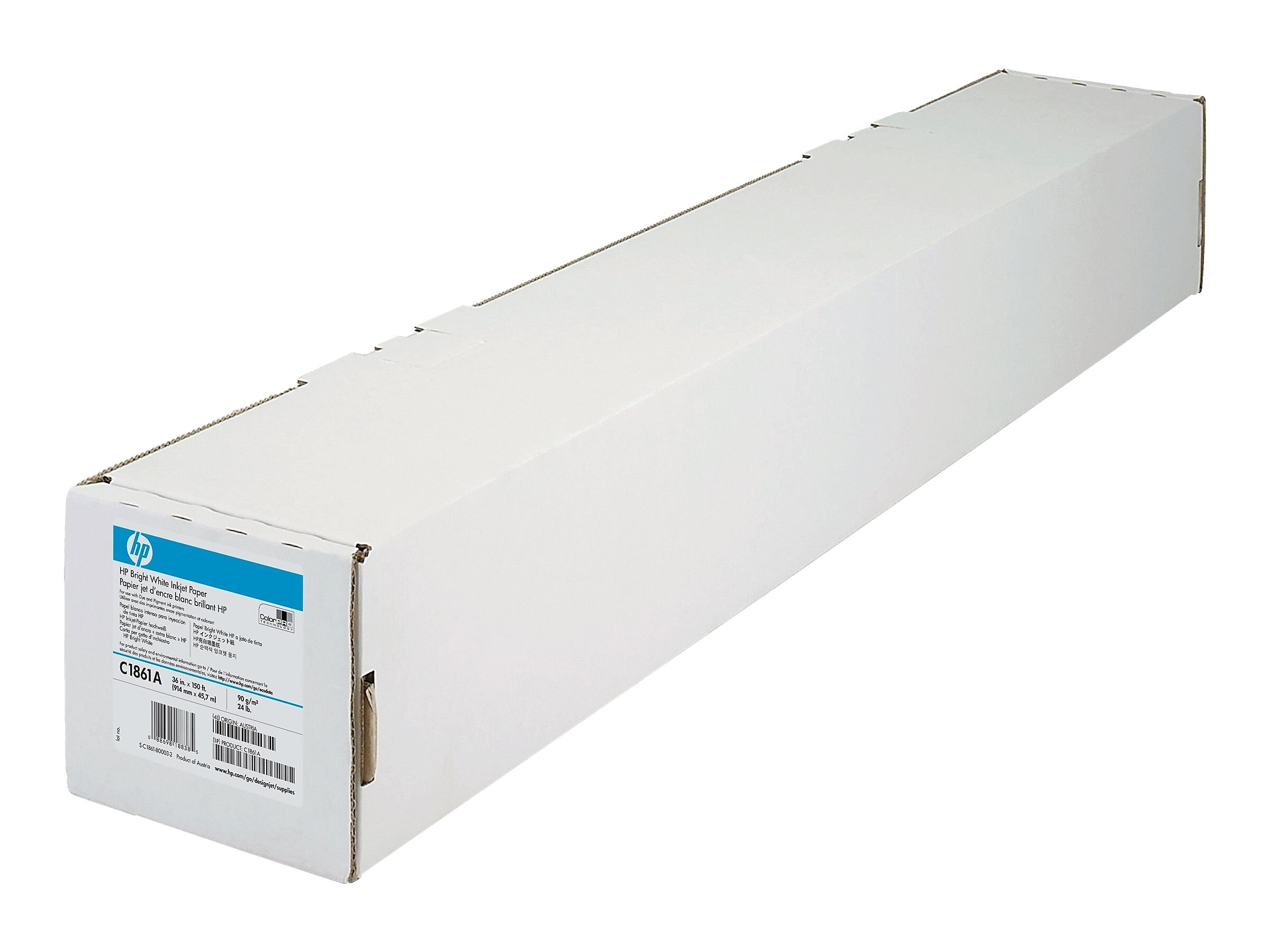 HP Wide Format Bond Paper Roll, 36
