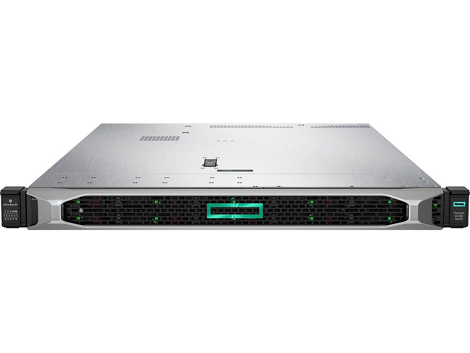 HPE ProLiant DL360 Gen10 1U Rack Mount Server, Intel Xeon Silver 4210R, 2.4Ghz