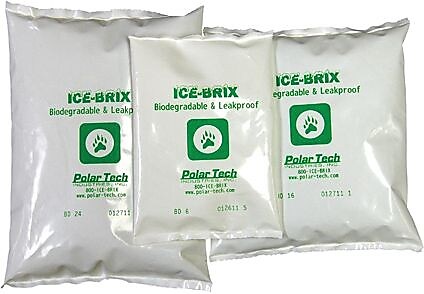 Ice-Brix Cold Pack, 16 oz., 6.25" x 6", 36/Carton