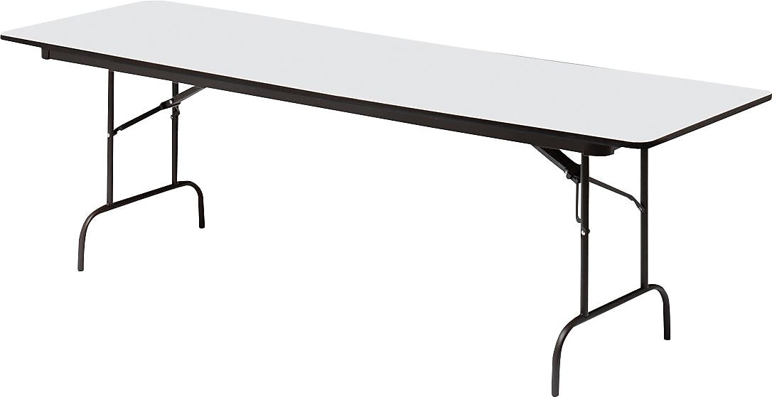 Iceberg® Premium Wood Laminate Folding Tables, 96x30