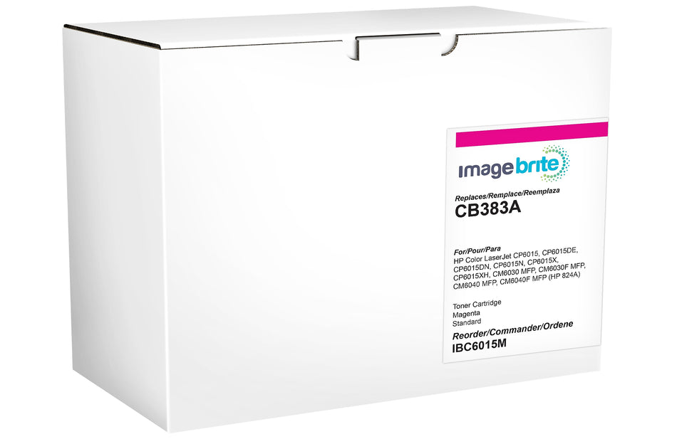 Image Brite Remanufactured Magenta Standard Yield Toner Cartridge Replacement for HP 824A