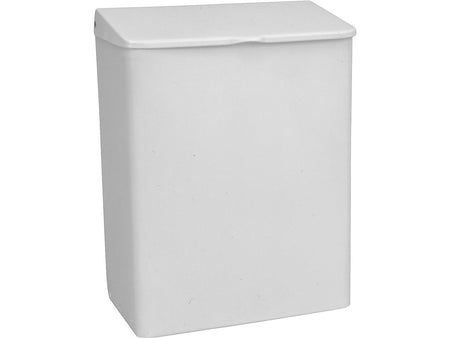 Impact Enamel Napkin Receptacle, White, Each