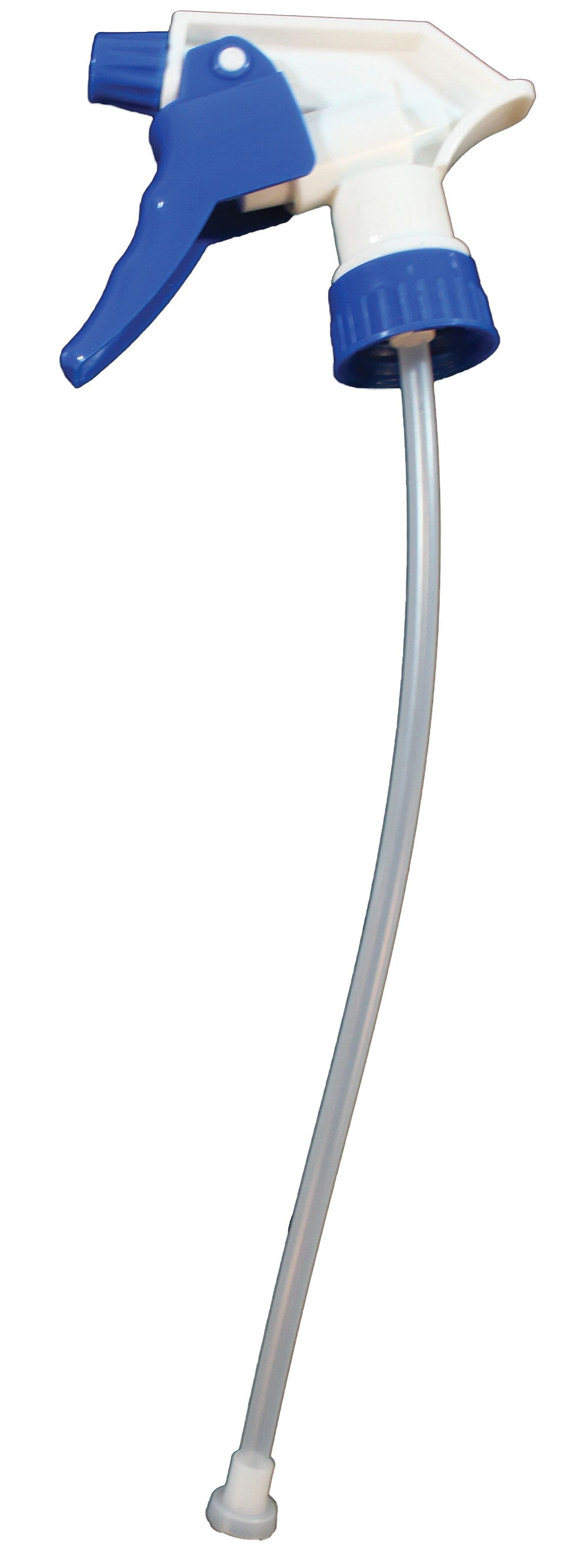 Impact Spray Bottle Nozzle, 1.4 mL Output, 28/400, Blue and White