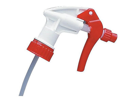 Impact Spray Bottle Nozzle, 1.4 mL Output, 28/400, Red/White